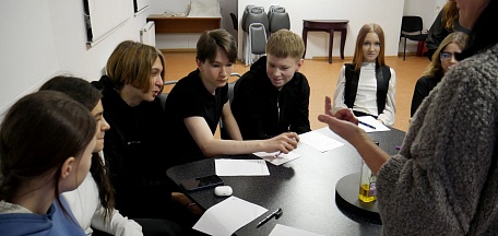 «Игра с шедеврами: понятное и непонятное» для семиклассников школы №58