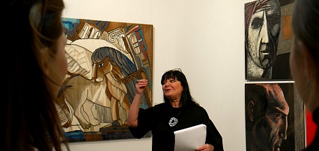 Журналисты МАУ из «Арктического Медиаклуба» посетили мероприятие «Игра с материалом»!